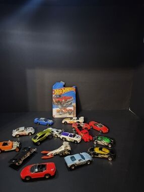 Assorted Vintage Hot Wheels Cars
